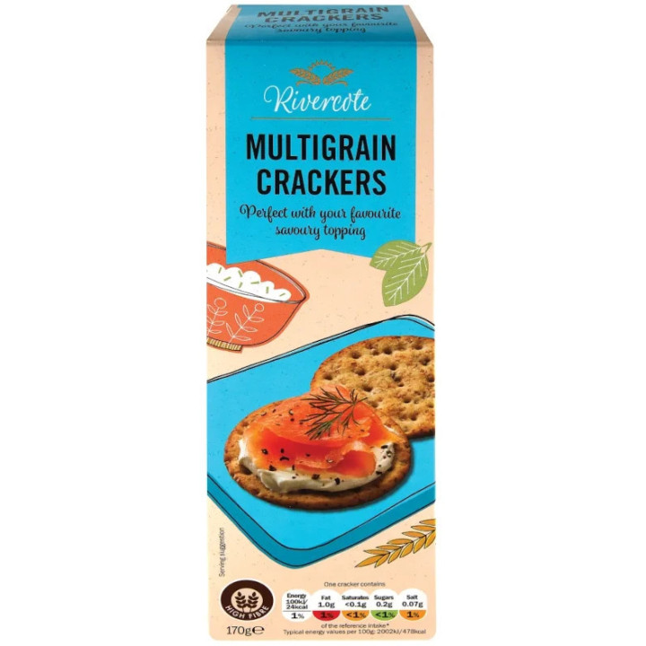 Lidl Rivercote Multigrain Crackers 170g