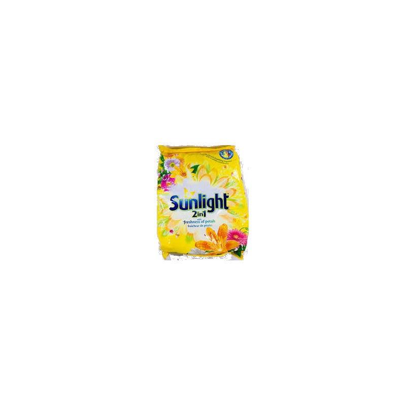 Sunlight Detergent Powder 2 In 1 Yellow 900g