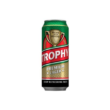 Trophy Lager Beer 500 ml