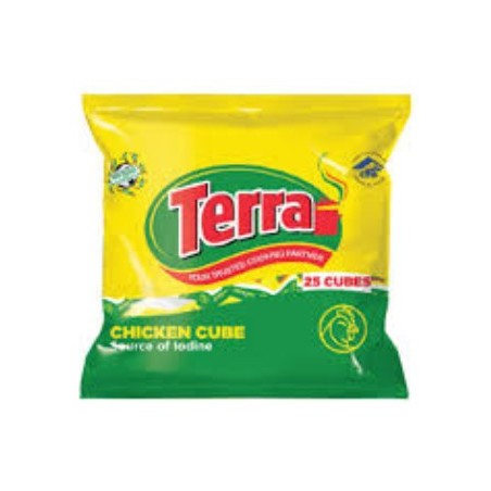 Terra Chicken 25 Cubes100g