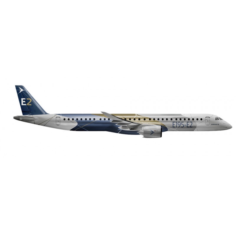 E195-E2 Embraer Commercial Jet