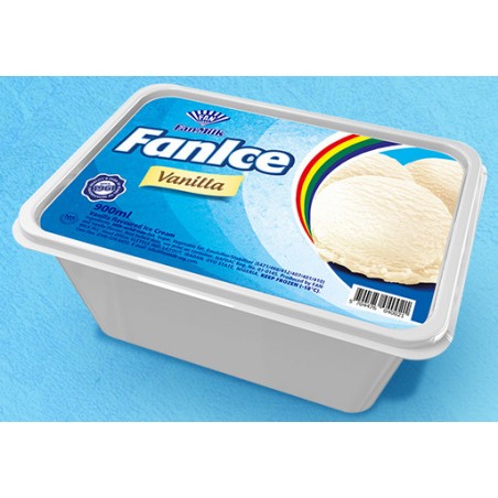 Fanice vanilla flavoured ice cream 900ml
