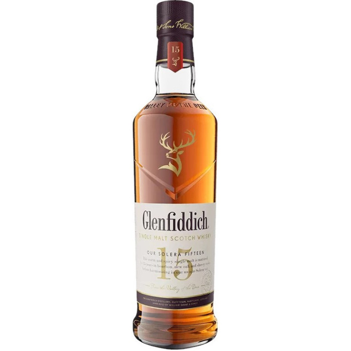 Glenfiddich 15 Year Old Single Malt Scotch Whisky