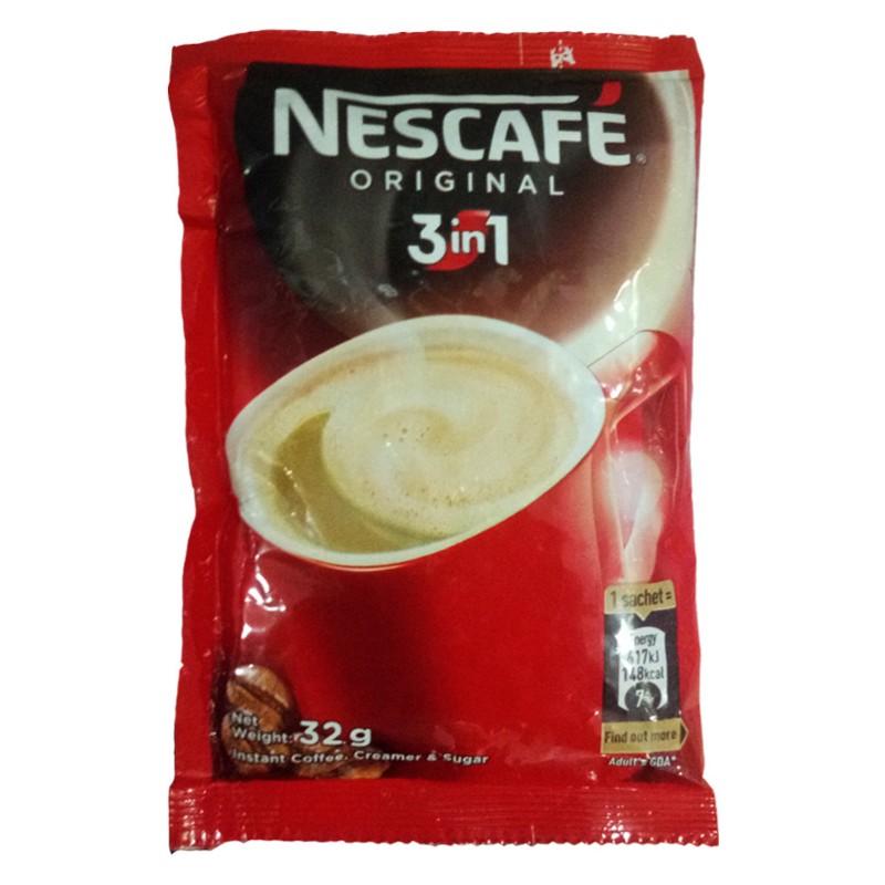 Nescafe Original 3 in 1 Sachet 32g