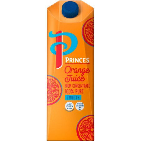 Princes Orange Juice Smooth 1L