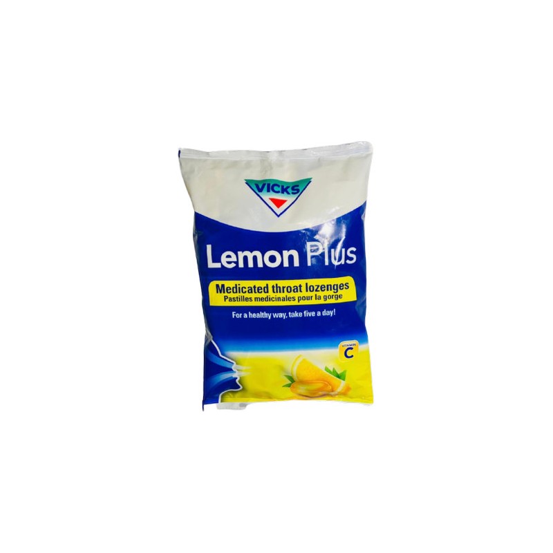 Vicks Lemon Plus Medicated Lozenges 97g