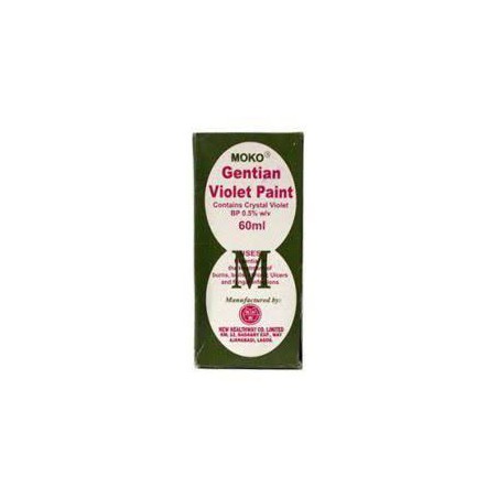 Moko Gentian Violet Paint Solution 60ml
