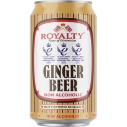 Royalty Non Alcoholic Ginger Beer 330ml