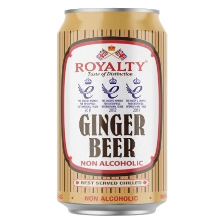 Royalty Non Alcoholic Ginger Beer 330ml