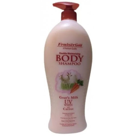 Fruiser Gold Body Shampoo Goat's Milk UV White With Carrot 1200ml