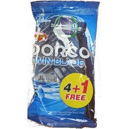 Dorco Twin Blade 5 Disposable Razors