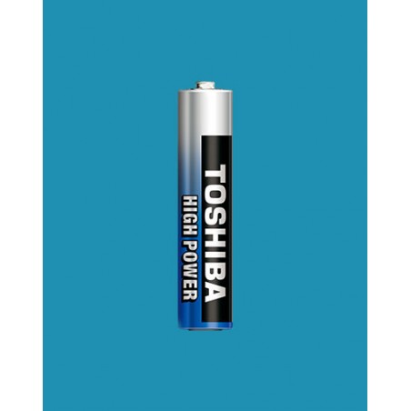 Toshiba Alkaline High Power AAA 1.5V Batteries LR03GCP