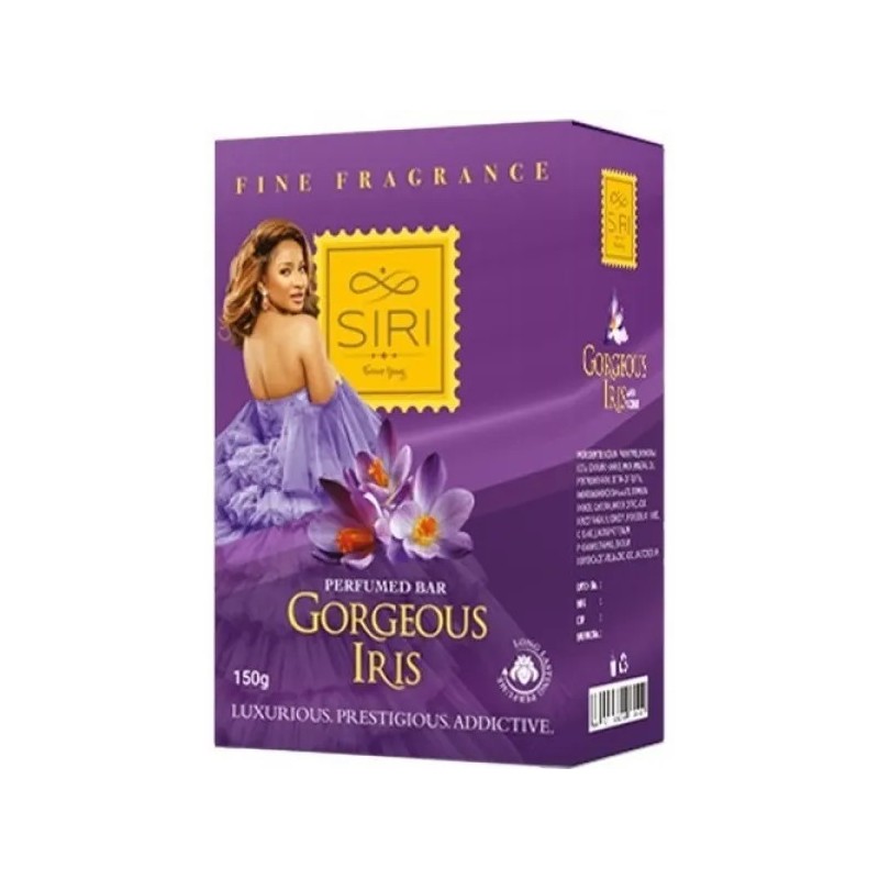 Siri Gorgeous Iris Perfumed Bar Soap 150g