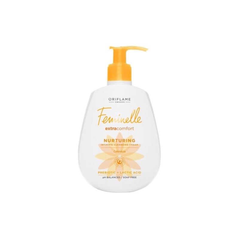 Oriflame Feminelle Extra Comfort Nurturing Intimate Cleansing Cream Calendula 300ml Oriflame Feminelle Extra Comfort Nurturing Intimate Cleansing Cream Calendula 300ml