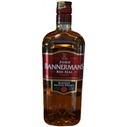 John Bannermans Red Seal Blended Scotch Whisky 70cl