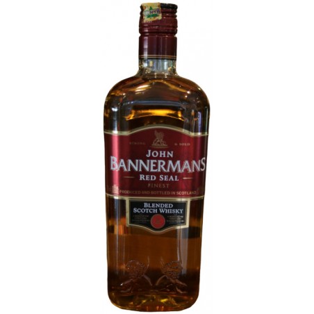 John Bannermans Red Seal Blended Scotch Whisky 70cl