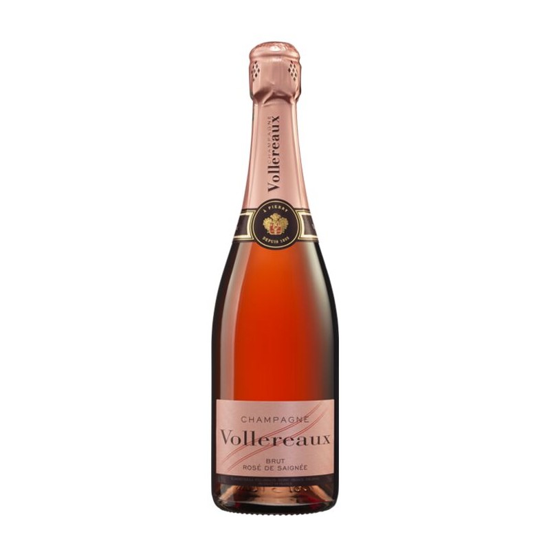 Vollereaux Champagne Saignée Brut Rosé 750ml Vollereaux Champagne Saignée Brut Rosé 750ml