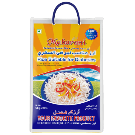 Maharani Basmati Rice Suitable for Diabetics 5Kg