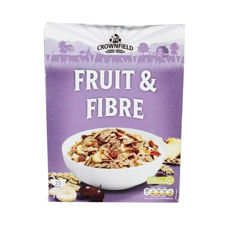 Crownfield Fruit & Fibre 750g