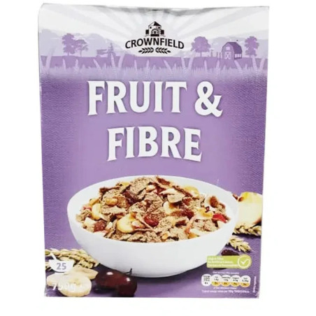 Crownfield Fruit & Fibre 750g