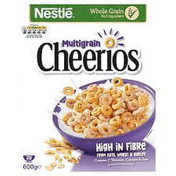 Nestle Cheerios Multigrain High In Fibre 600g