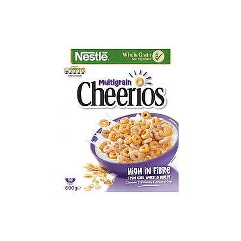 Nestle Cheerios Multigrain High In Fibre 600g