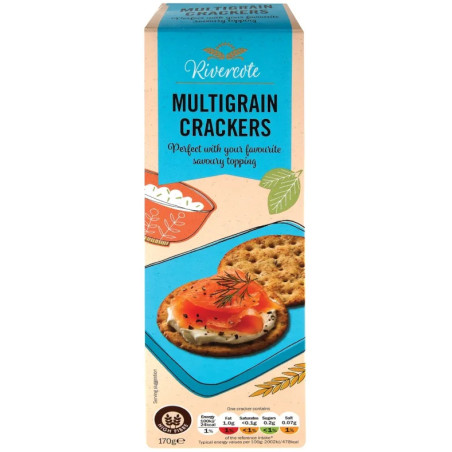 Lidl Rivercote Multigrain Crackers 170g