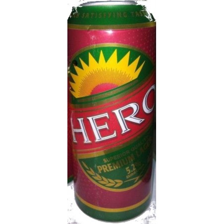 Hero Premium Lager Beer Can 500ml