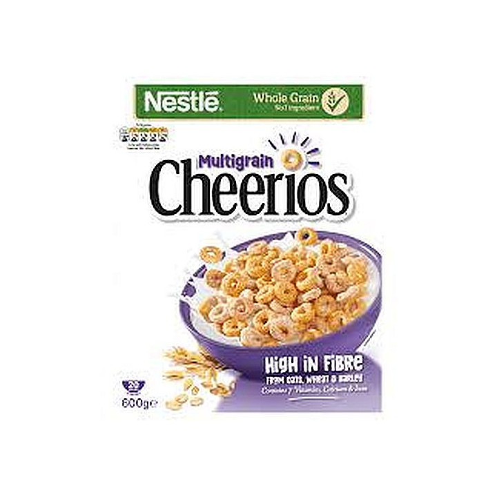 Nestle Cheerios Multigrain High In Fibre 600g